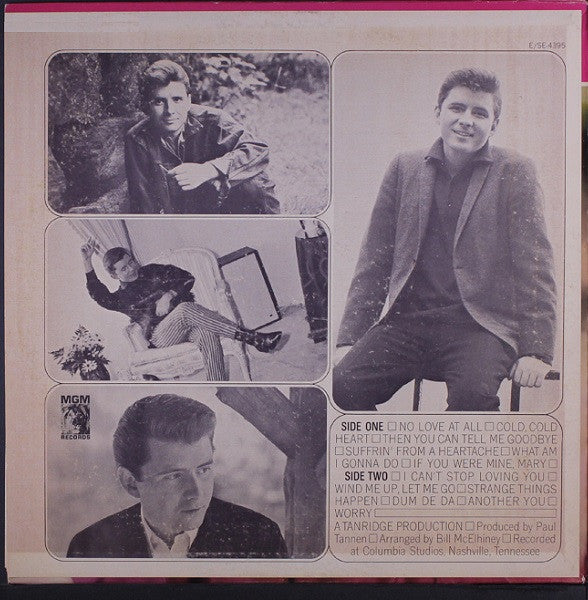 Tillotson, Johnny - No Love At All (VG) (Vinyl LP)