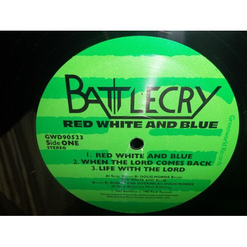 Battlecry - Red White And Blue (VG+) (Vinyl LP)