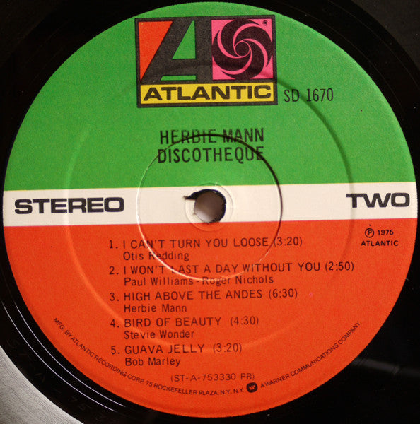 Mann, Herbie - Discothèque (Vinyl, VG+) (Vinyl LP)