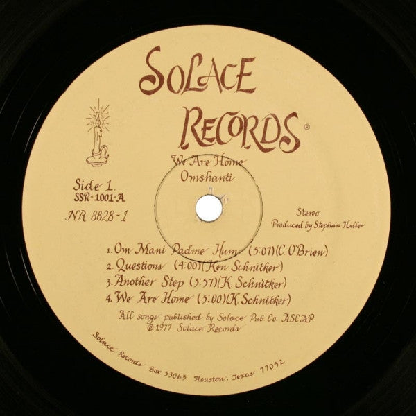 Om Shanti - We Are Home (VG+) (Vinyl LP)