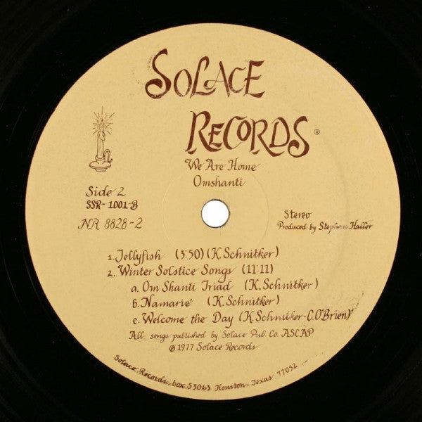 Om Shanti - We Are Home (VG+) (Vinyl LP)
