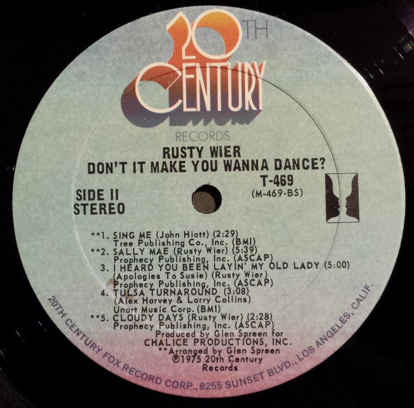 Wier, Rusty - Don't It Make You Wanna Dance? (VG) (Vinyl LP)