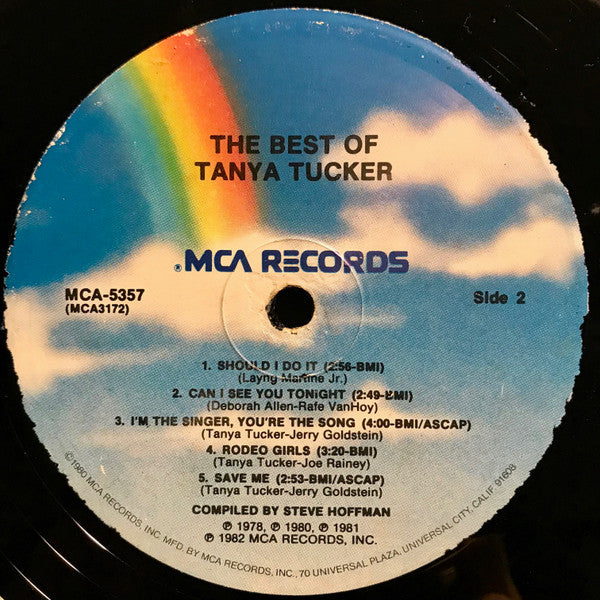Tucker, Tanya - The Best Of Tanya Tucker (Vinyl, VG+) (Vinyl LP)