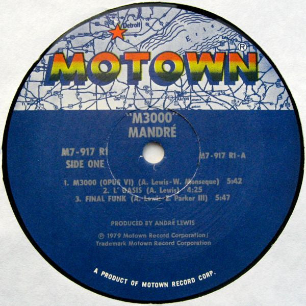 Mandre - M3000 (VG) (Vinyl LP)
