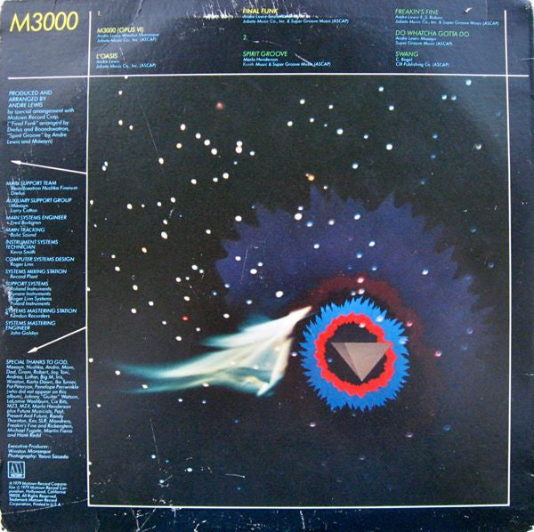 Mandre - M3000 (VG) (Vinyl LP)