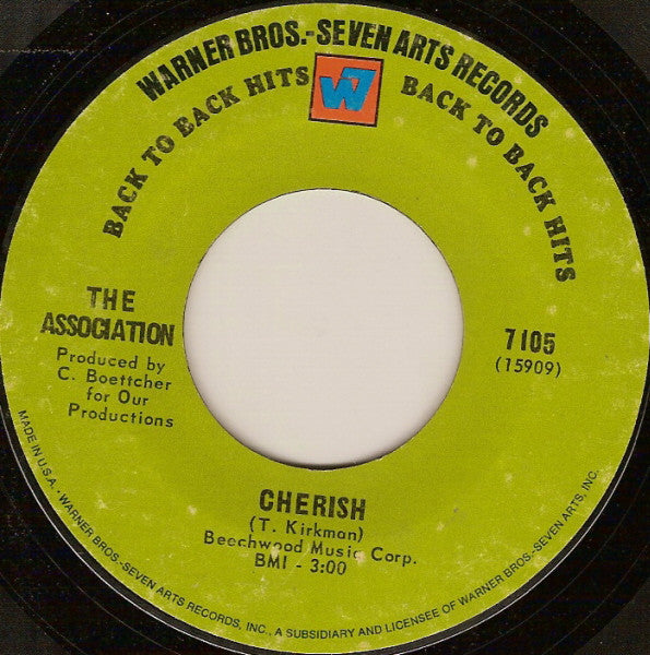 Association  - Along Comes Mary / Cherish (VG) (Vinyl LP)