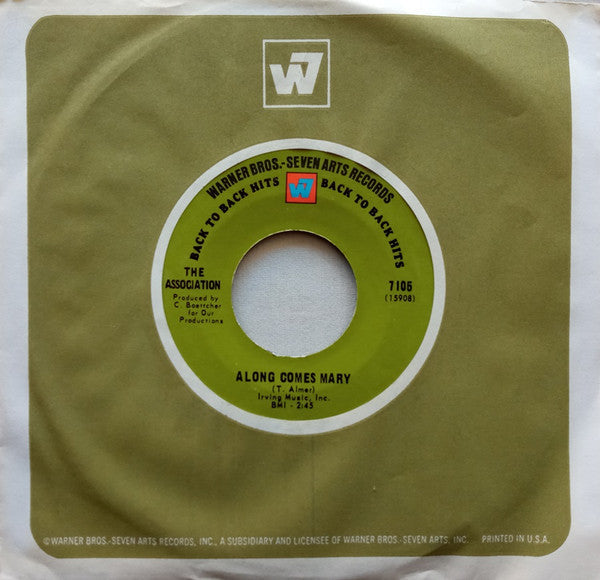 Association  - Along Comes Mary / Cherish (VG) (Vinyl LP)