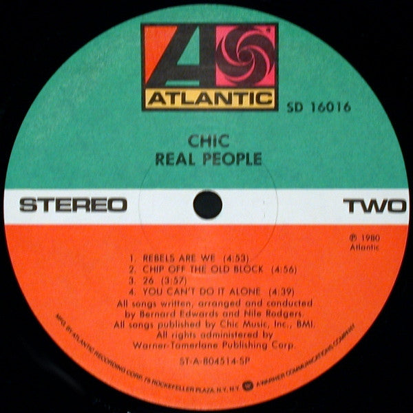 Chic - Real People (VG+) (Vinyl LP)