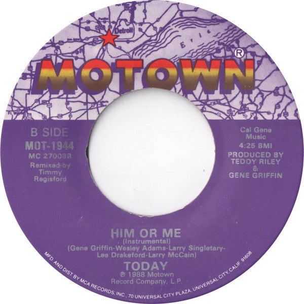 Today - Him Or Me (VG+) (Vinyl LP)