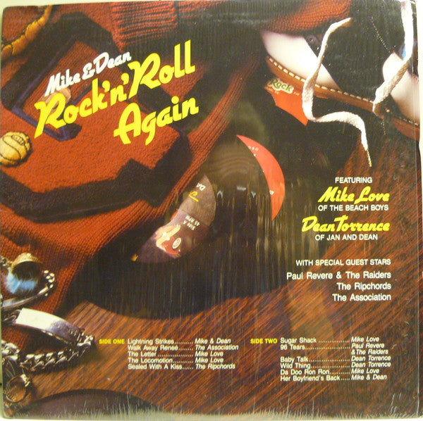Mike & Dean - Rock 'n' Roll Again (VG+) (Vinyl LP)