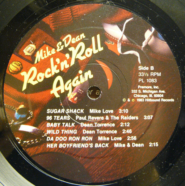 Mike & Dean - Rock 'n' Roll Again (VG+) (Vinyl LP)