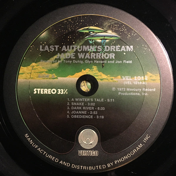 Jade Warrior - Last Autumn's Dream (VG+) (Vinyl LP)