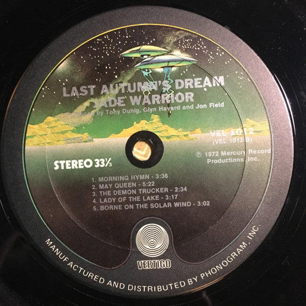Jade Warrior - Last Autumn's Dream (VG+) (Vinyl LP)
