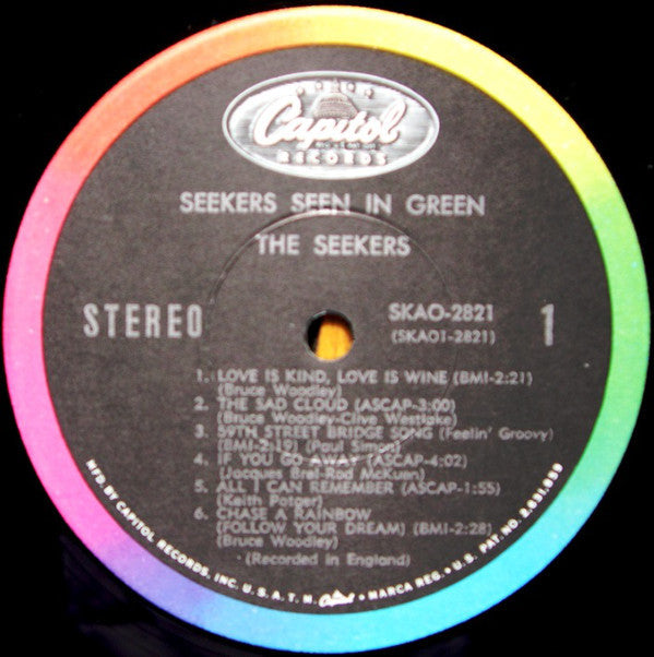 Seekers - Seekers Seen In Green (Vinyl, VG) (Vinyl LP)
