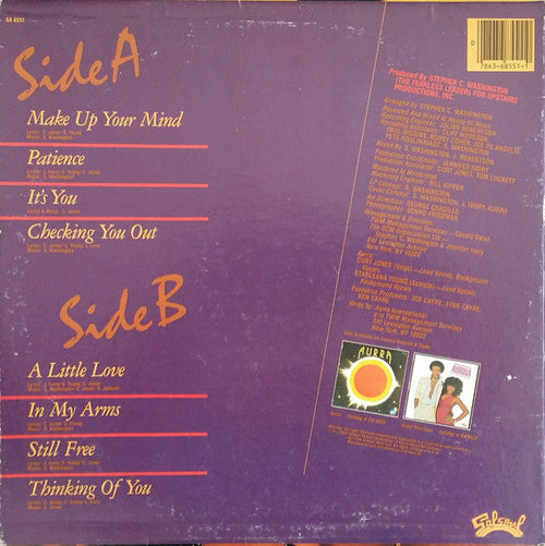 Aurra - A Little Love (G+) (Vinyl LP)
