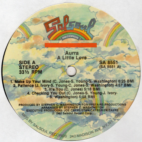 Aurra - A Little Love (G+) (Vinyl LP)