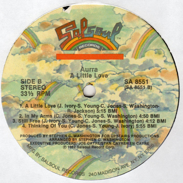 Aurra - A Little Love (G+) (Vinyl LP)