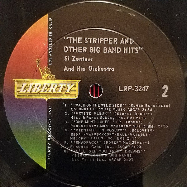 Zentner, Si And His Orchestra - The Stripper And Other Big Band Hits (VG+) (Vinyl LP)