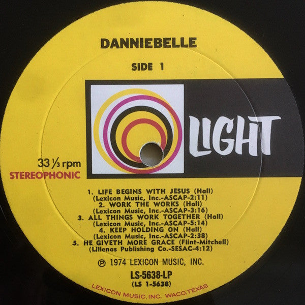 Danniebelle - Danniebelle (VG) (Vinyl LP)
