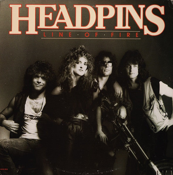 Headpins - Line Of Fire (VG+) (Vinyl LP)