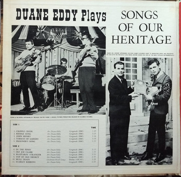 Eddy, Duane - Songs Of Our Heritage (VG) (Vinyl LP)