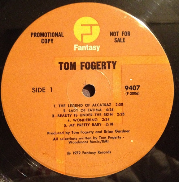 Fogerty, Tom - Tom Fogerty (VG+) (Vinyl LP)