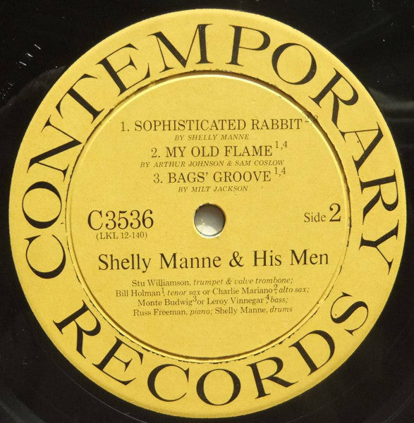 Manne, Shelley & His Men - Vol. 6:  "Concerto For Clarinet & Combo," Etc. (Vinyl, VG) (Vinyl LP)