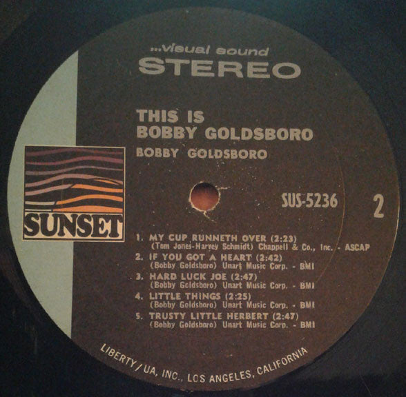 Goldsboro, Bobby - This Is Bobby Goldsboro (NM or M-) (Vinyl LP)
