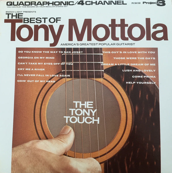 Mottola, tony - The Tony Touch (The Best Of Tony Mottola) (Vinyl, VG+) (Vinyl LP)