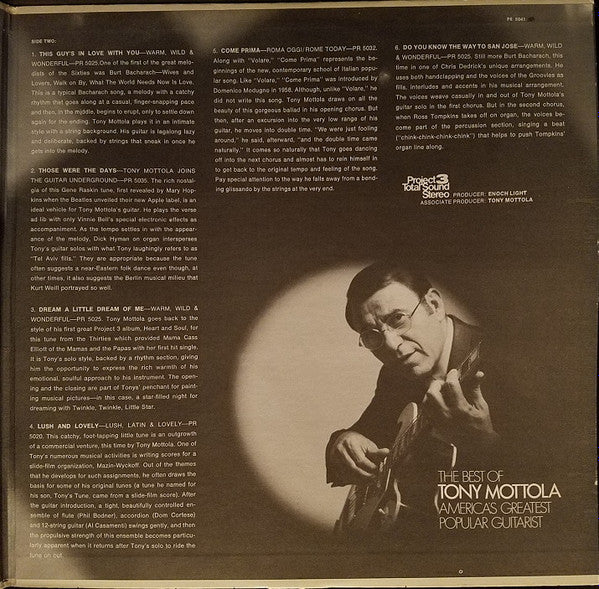 Mottola, tony - The Tony Touch (The Best Of Tony Mottola) (Vinyl, VG+) (Vinyl LP)