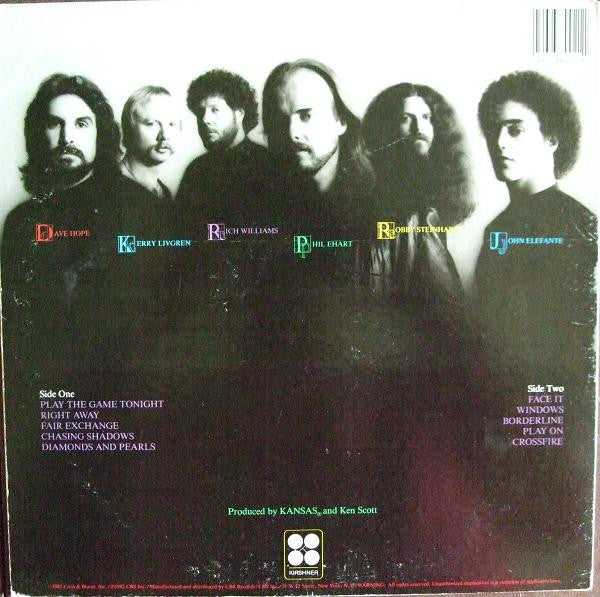 Kansas  - Vinyl Confessions (Vinyl, VG+) (Vinyl LP)