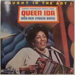 Queen Ida And Her Zydeco Band - Caught In The Act! (Vinyl, VG+) (Vinyl LP)