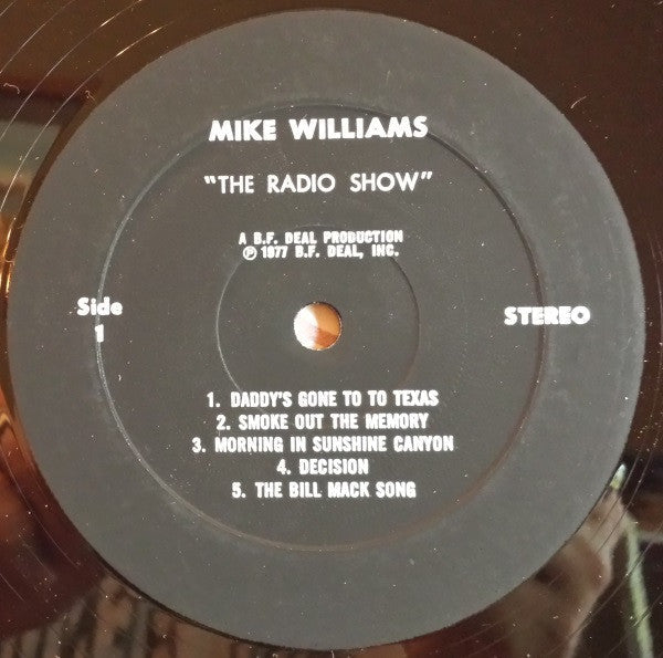 Williams, Mike - The Radio Show (VG+) (Vinyl LP)
