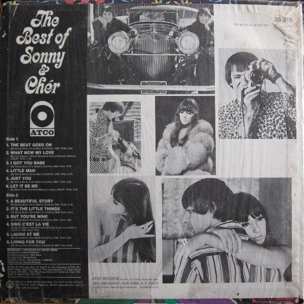 Sonny & Cher - The Best Of Sonny & Cher (Vinyl, VG+) (Vinyl LP)