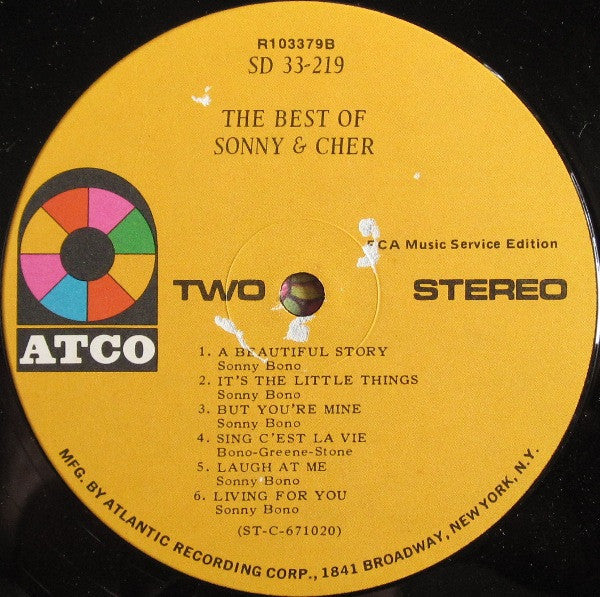 Sonny & Cher - The Best Of Sonny & Cher (Vinyl, VG+) (Vinyl LP)