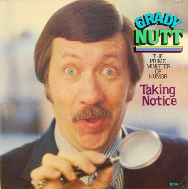 Nutt, Grady The Prime Minister Of Humor - Taking Notice (VG) (Vinyl LP)