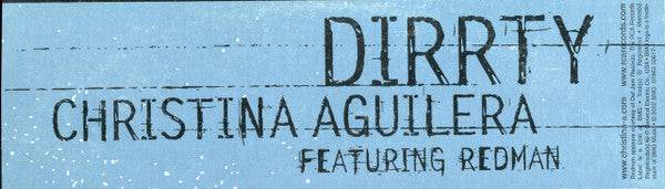 Aguilera, Christina - Dirrty (VG+) (Vinyl LP)