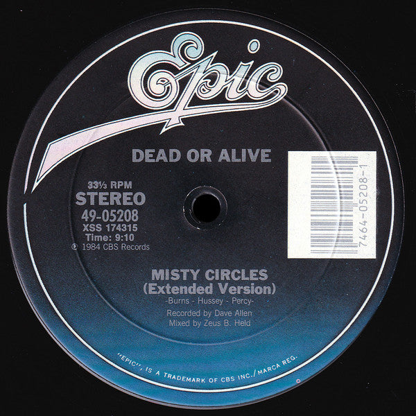 Dead Or Alive - You Spin Me Round (Like A Record) (Murder Mix) (VG+) (Vinyl LP)