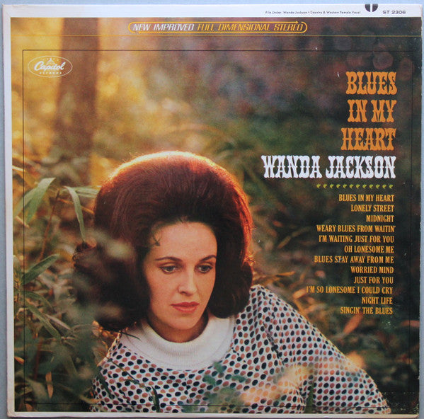 Jackson, Wanda - Blues In My Heart (Vinyl, VG) (Vinyl LP)