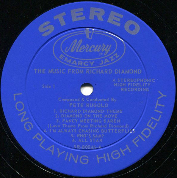 Richard Diamond, The Music From - Rugolo, Pete (VG) (Vinyl LP)