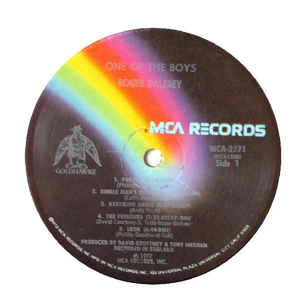 Daltrey, Roger - One Of The Boys (VG+) (Vinyl LP)