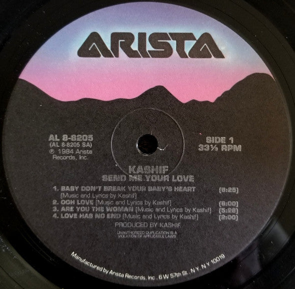 Kashif - Send Me Your Love (VG) (Vinyl LP)