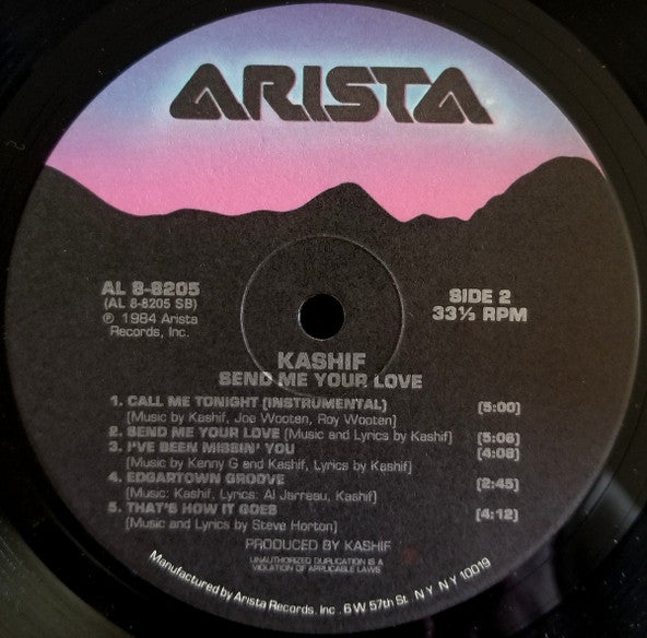 Kashif - Send Me Your Love (VG) (Vinyl LP)