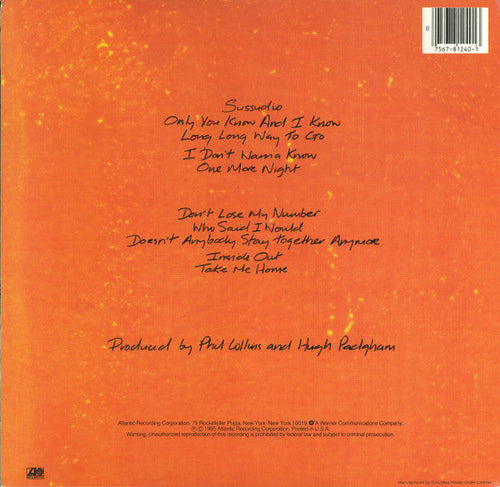 Collins, Phil - No Jacket Required (Vinyl, VG+) (Vinyl LP)