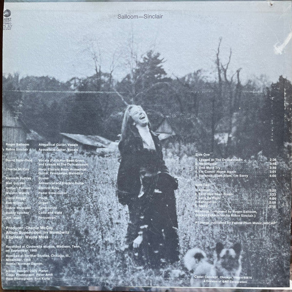 Salloom-Sinclair - Salloom-Sinclair (NM or M-) (Vinyl LP)