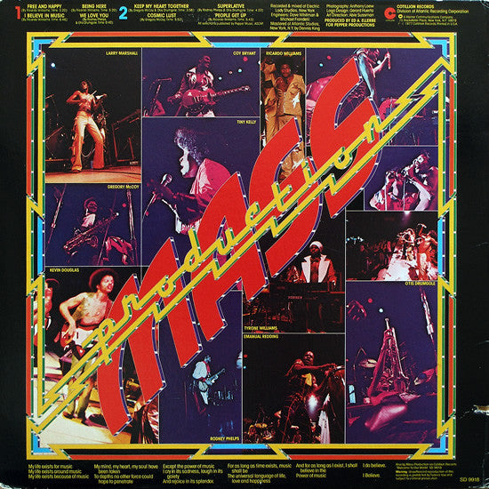 Mass Production - Believe (VG) (Vinyl LP)