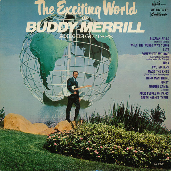 Merrill, Buddy - The Exciting World Of Buddy Merrill And His Guitars (VG+) (Vinyl LP)
