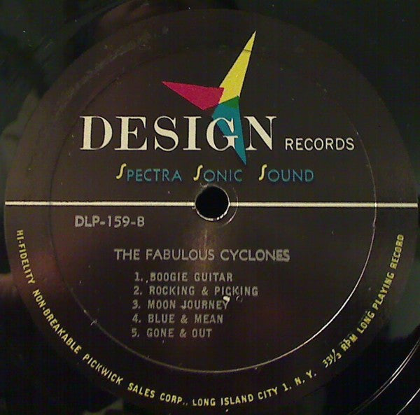 Champs / The Fabulous Cyclones - Spotlight On The Champs & The Fabulous Cyclones (VG+) (Vinyl LP)