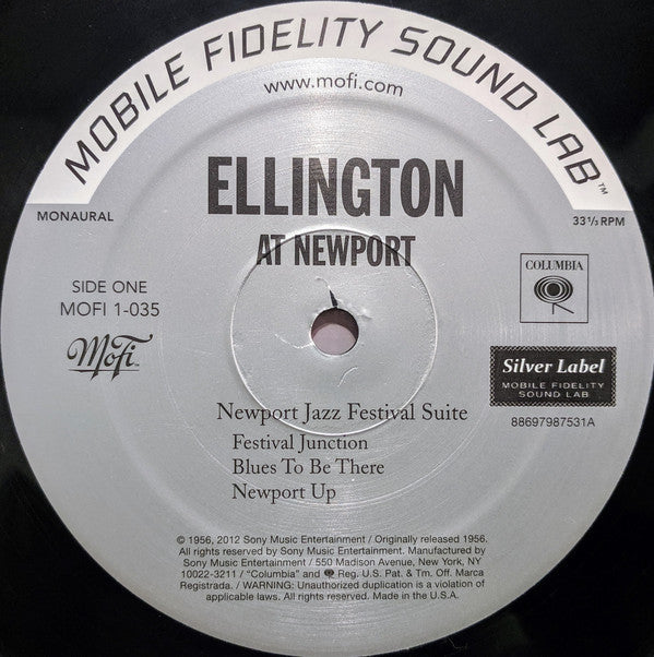 Ellington, Duke And His Orchestra - Ellington At Newport (Vinyl, M) (Vinyl LP)