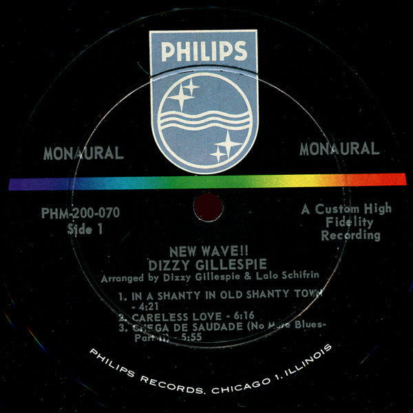 Gillespie, Dizzy - New Wave! (Vinyl, VG+) (Vinyl LP)